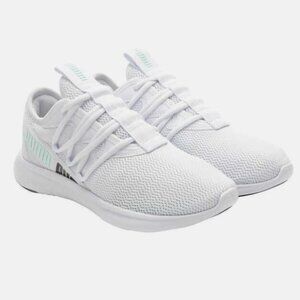 PUMA Women's Star Vital Athletic Sneakers Shoes White/Aqua Size 9